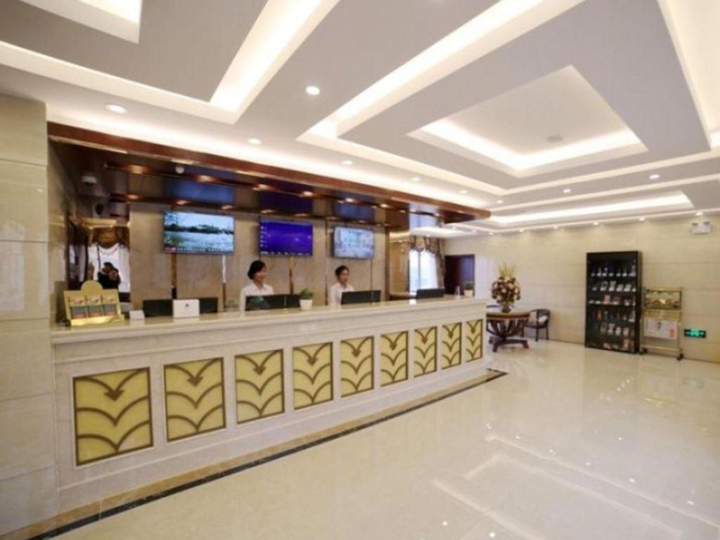 Greentree Inn Suzhou Industrial Zone Yangcheng Lake Weiting Mong Kok Express Hotel Eksteriør bilde