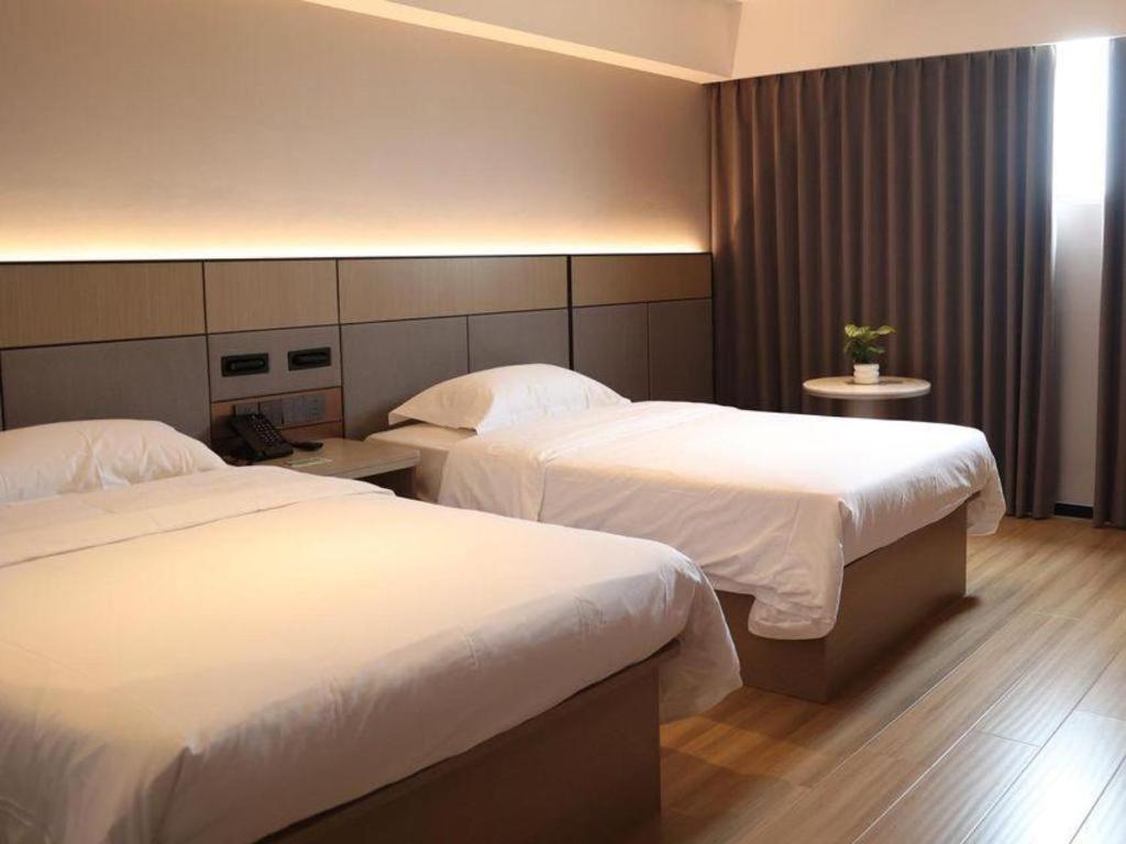 Greentree Inn Suzhou Industrial Zone Yangcheng Lake Weiting Mong Kok Express Hotel Eksteriør bilde
