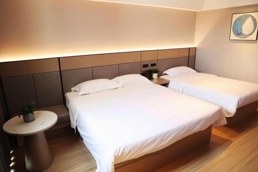Greentree Inn Suzhou Industrial Zone Yangcheng Lake Weiting Mong Kok Express Hotel Eksteriør bilde