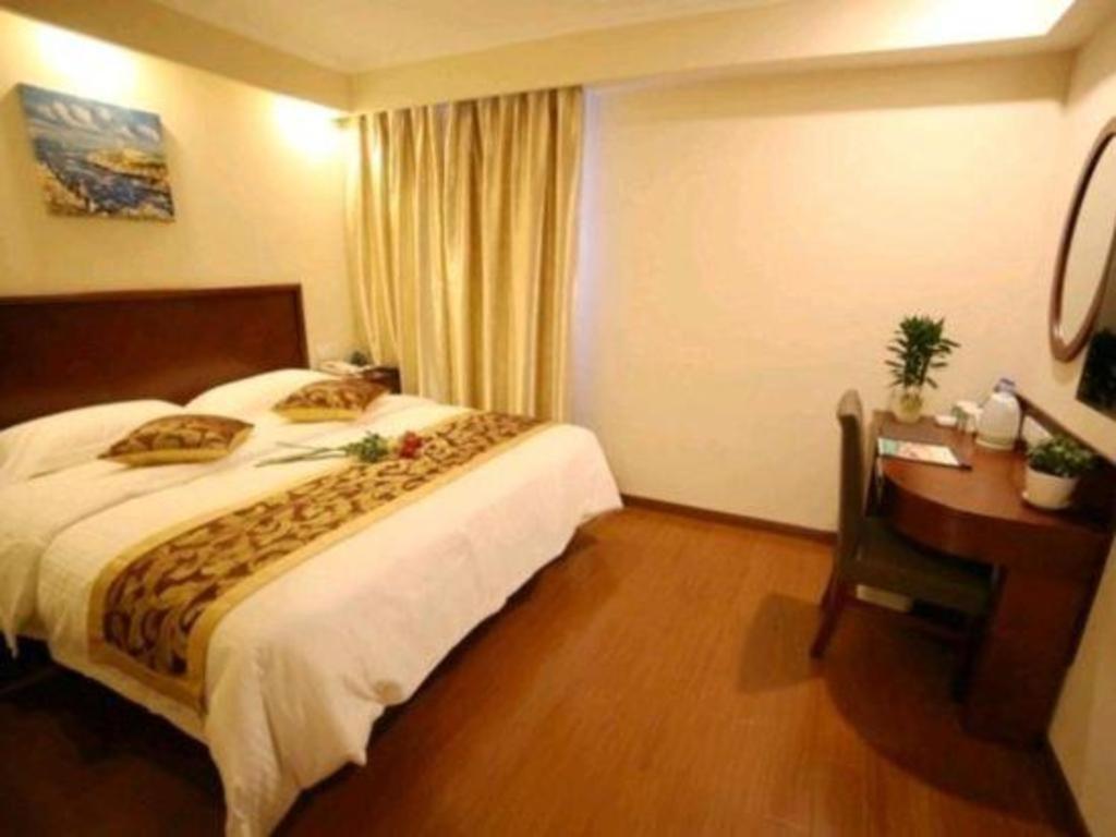 Greentree Inn Suzhou Industrial Zone Yangcheng Lake Weiting Mong Kok Express Hotel Eksteriør bilde