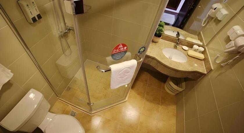 Greentree Inn Suzhou Industrial Zone Yangcheng Lake Weiting Mong Kok Express Hotel Eksteriør bilde
