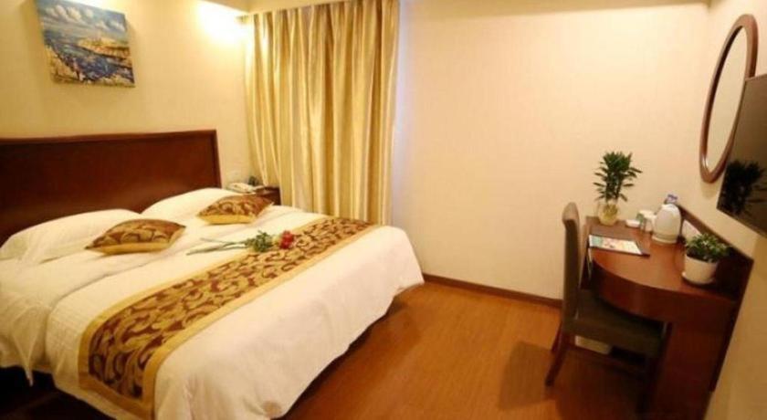 Greentree Inn Suzhou Industrial Zone Yangcheng Lake Weiting Mong Kok Express Hotel Eksteriør bilde
