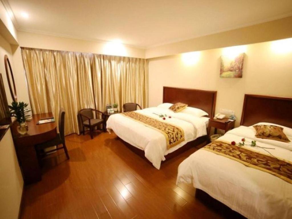 Greentree Inn Suzhou Industrial Zone Yangcheng Lake Weiting Mong Kok Express Hotel Eksteriør bilde